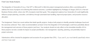 The Promise of Generative AI in Project Management