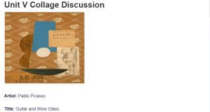 Unit V Collage Discussion