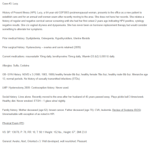 Case Study - Gynecologic Health