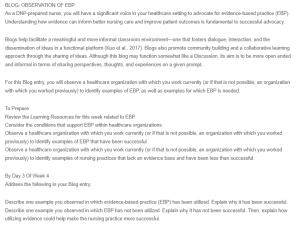 Discussion - Evidence-Based Practice in Nursing