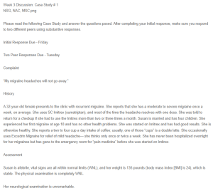 Discussion - Migraine Management Plan