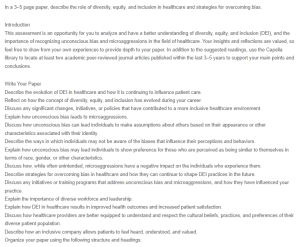 Diversity, Equity, and Inclusion and Ethics in Healthcare