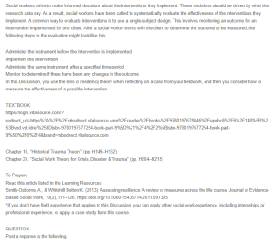 Instruments Measuring Resiliency
