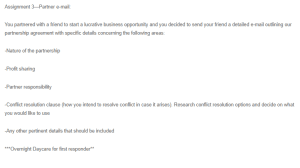 Overnight Daycare for First Responders Business Launch