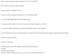 Pharmaceutical Treatment Regimen