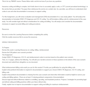 Psychiatric Patient Evaluation