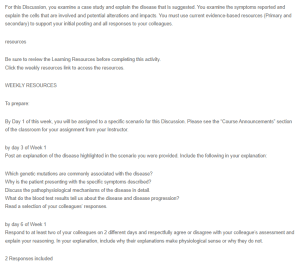 Responses - Alterations in Cellular Processes