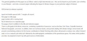 The Impact of Energy Consumption on Climate Change