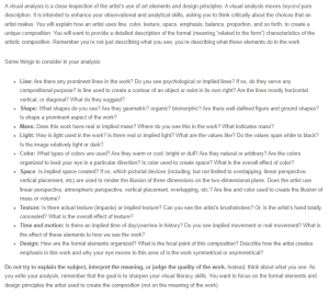 Visual Analysis Infographic