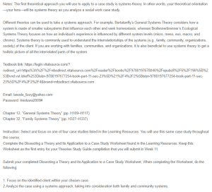 Worksheet - Dissecting a Theory and Its Application to a Case Study