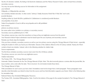 Annotated Bibliography - Fascism and Nazism