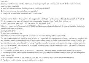 Case 18.1 – The O.J. Simpson Trial