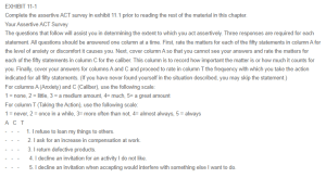 Case Study - Assertive ACT Survey