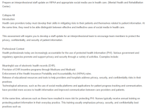 Protected Health Information (PHI)