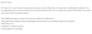 Case Analysis – Mr. Hector