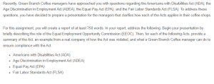 Anti-Discrimination Employment Law Report