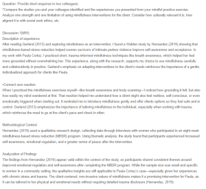Evaluating the Effectiveness of Mindfulness Interventions