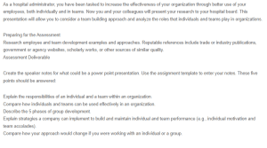 Organizational Behavior Team Building Presentation